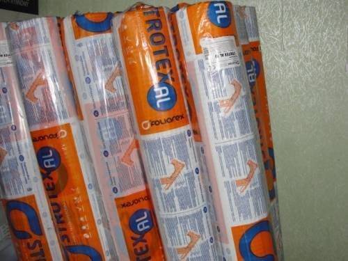 Плёнка пароизоляционная STROTEX AL 90(75 м2)