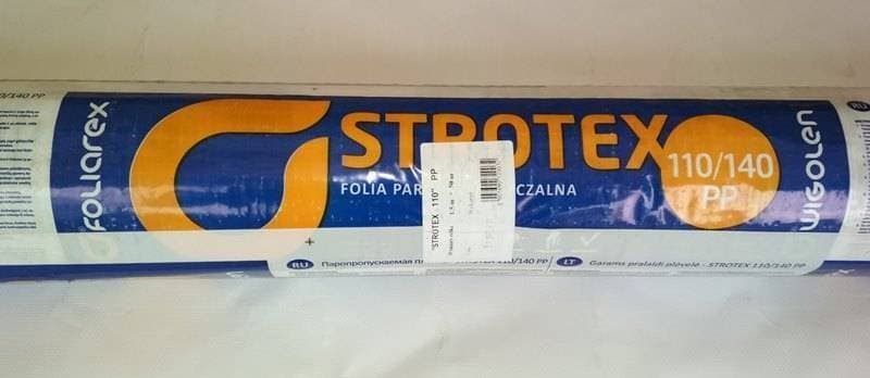 Плёнка гидроизоляционная STROTEX 110PP (75 м2)