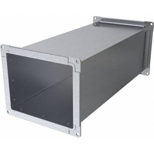 Воздуховод прямоугольный оцинкованный (прямой участок)