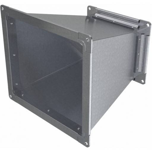 Воздуховод прямоугольный оцинкованный (фасонный элемент)