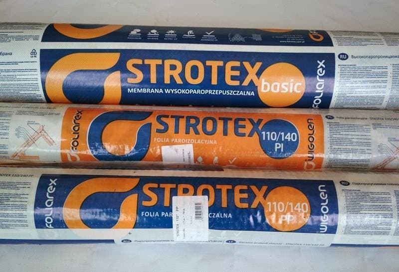 Плёнка пароизоляционная STROTEX 110PI (75 м2)