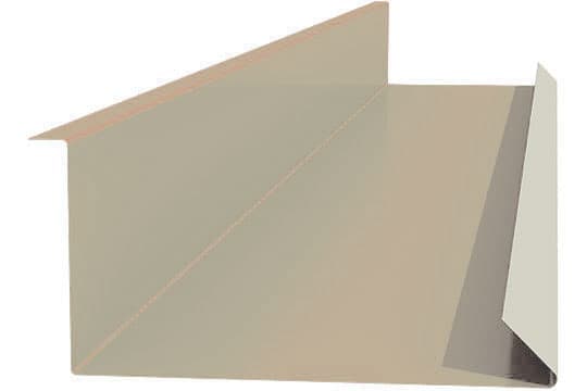 Планка примыкания нижняя 122*250 оцинковка