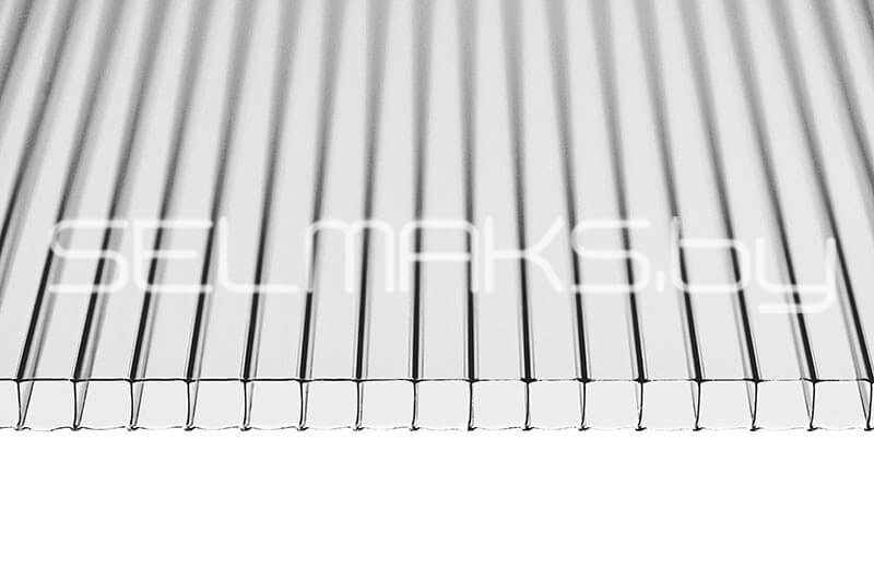 Поликарбонат сотовый 4,0мм «ЭкоСот» Экологичный