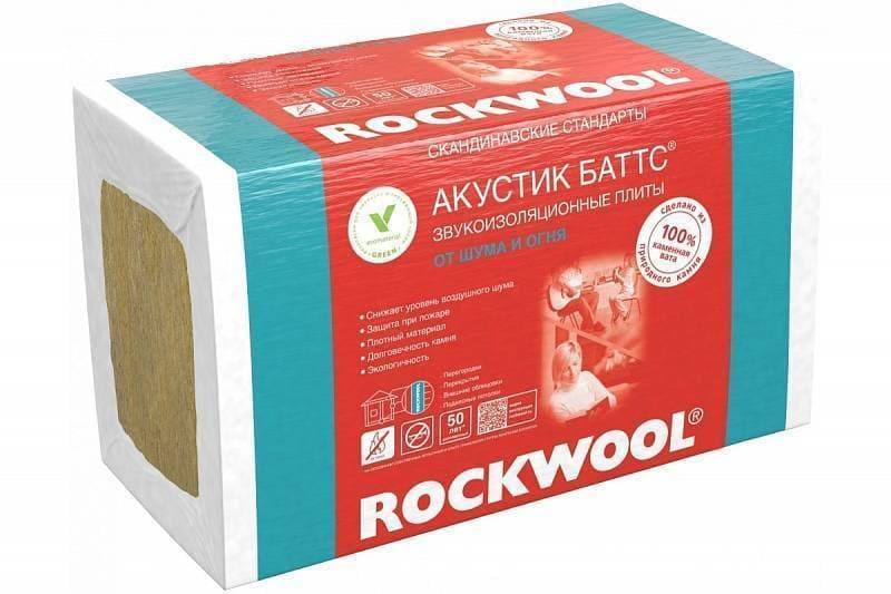 Rockwool Акустик Баттс 50x600x1000